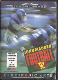 John madden 92-Megadrive