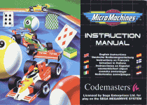 micro machines-Megadrive